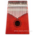 Textured red thumb piano